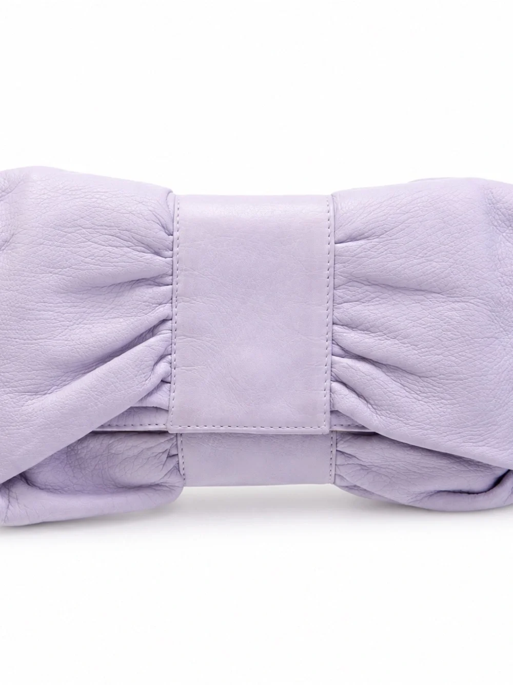 Furla Lilac Bow Wristlet Clutch for Women